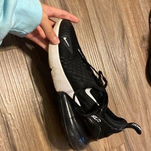 Nike Air Max 270, Black and white, size 6.5